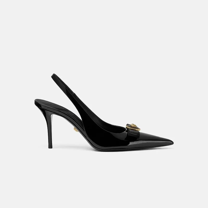 BowElegance β French Thin Heel Pointed Pumps