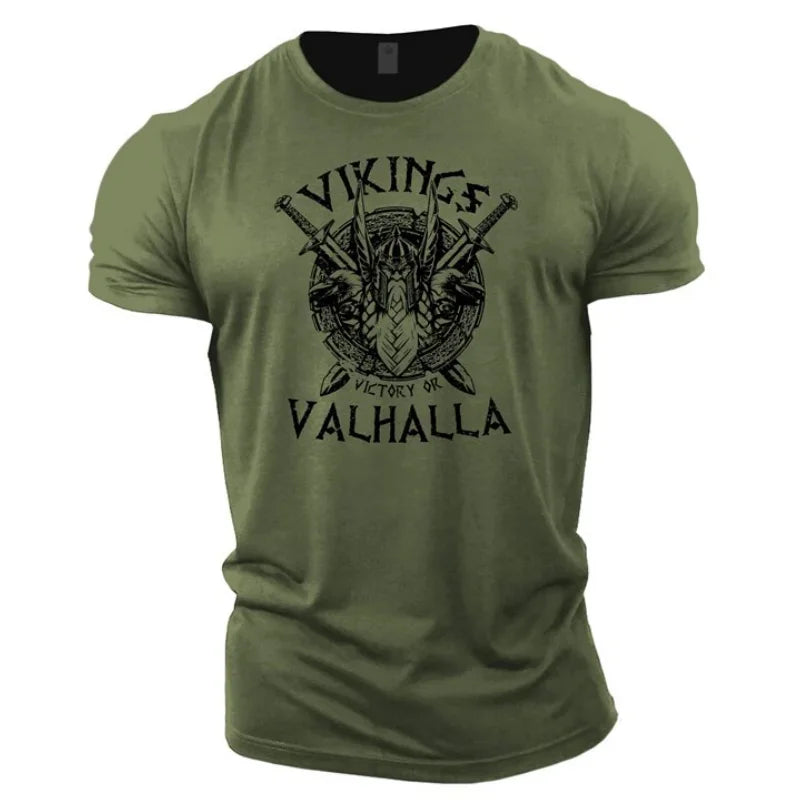 VikingRush – 3D Warrior Oversized Tee