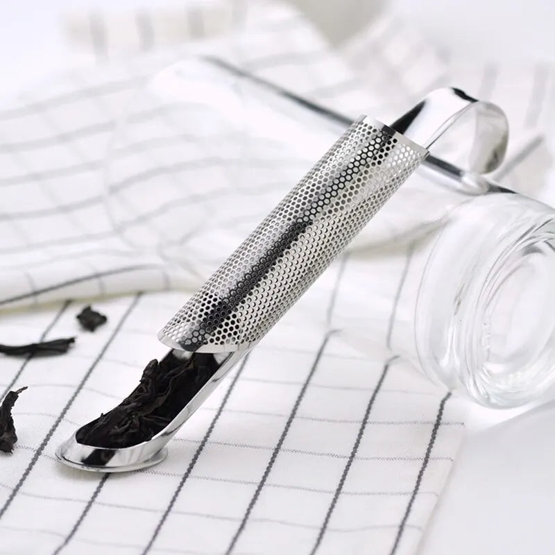 Tea Spoon β Stainless Steel Long Handle Infuser & Filter