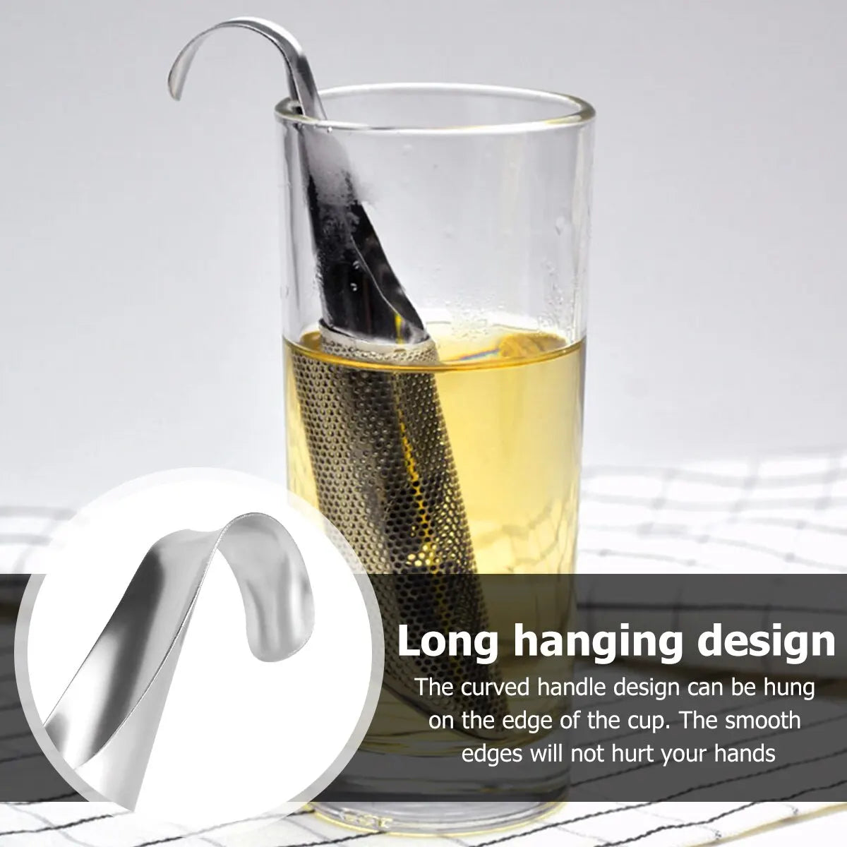 Tea Spoon β Stainless Steel Long Handle Infuser & Filter