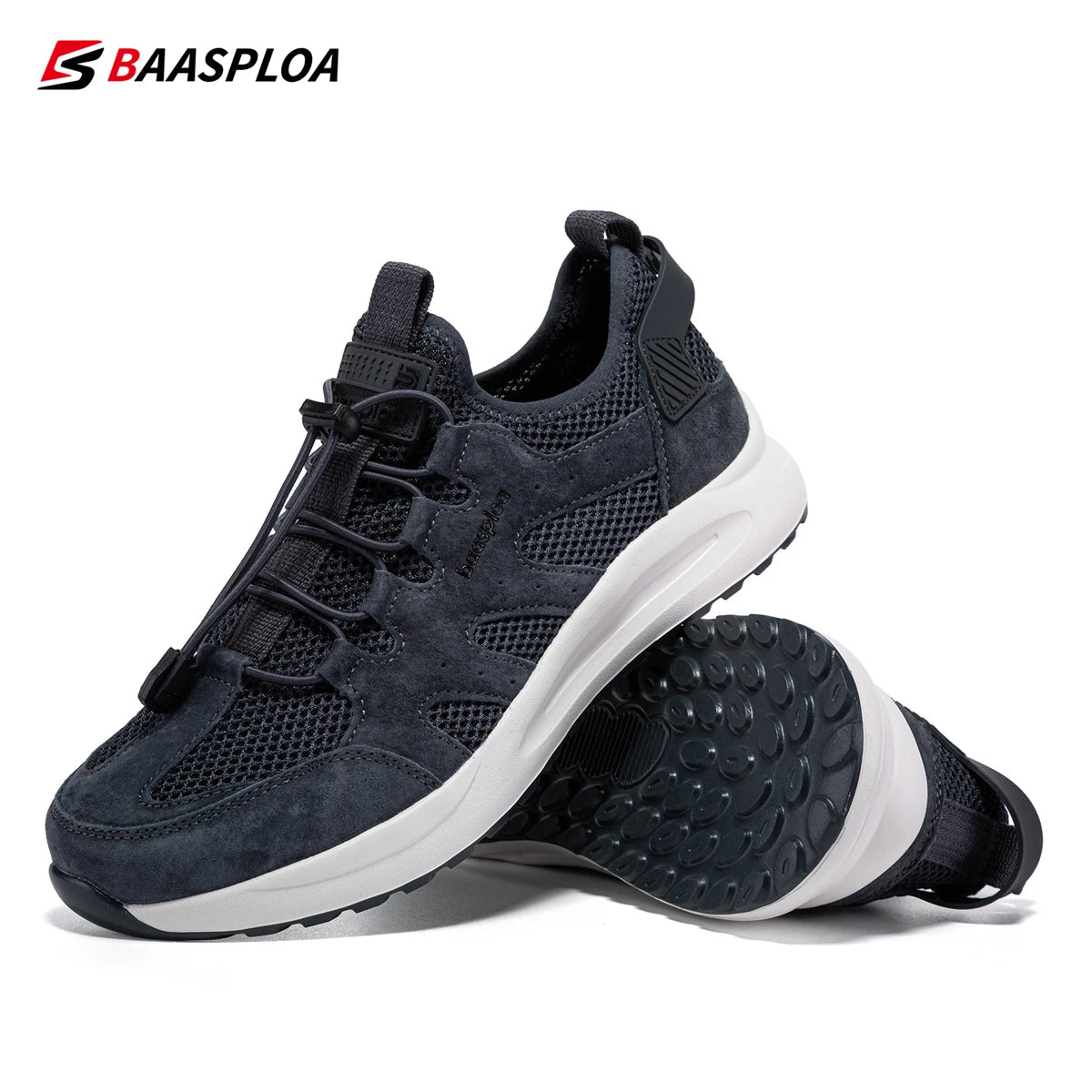Baasploa ComfortWalk 2025 – Men’s Breathable Casual Sneakers