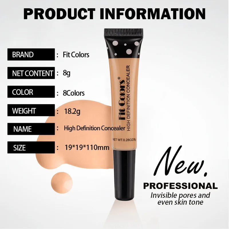 Fit Colors Concealer & Moisturizing Liquid Foundation β 8 Shades