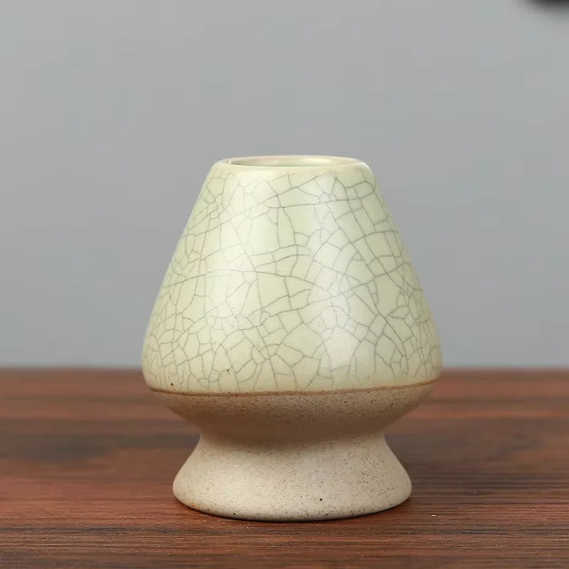 Matcha Holder β Ceramic Stand for Bamboo Whisk & Tea Tools