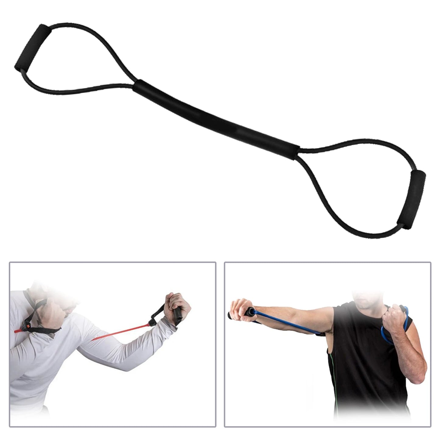 Shadow Boxing Resistance Bands – 35LB Indoor Training Rope