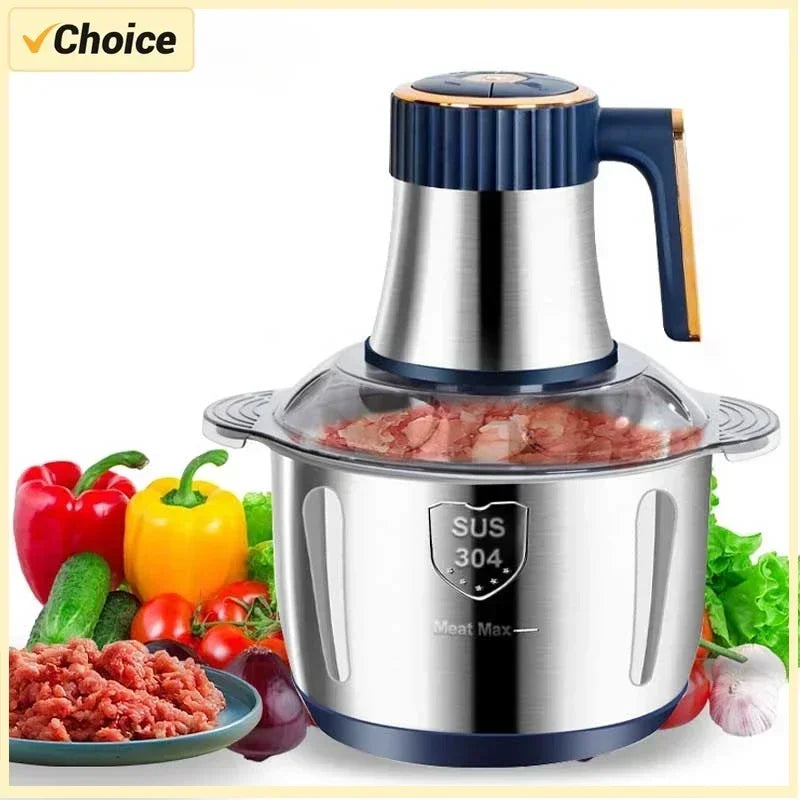 Electric Meat Grinder β 304 Stainless Steel Multifunction Food Chopper & Mincer
