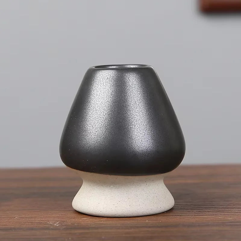 Matcha Holder β Ceramic Stand for Bamboo Whisk & Tea Tools