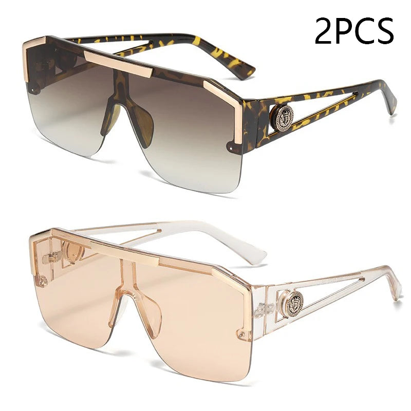 Oversized Square UV400 Sunglasses β Unisex Gradient Sports & Driving Eyewear