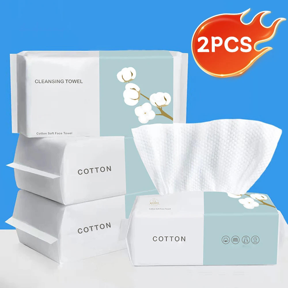 Face Towel β Thick Disposable Cotton for Cleansing & Travel