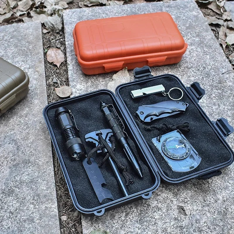 Waterproof Outdoor Survival Storage Box β S/L/XXL Sealed Travel Container