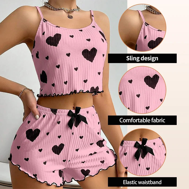 CozyLove β Women's 2PCS Soft Pajama Set