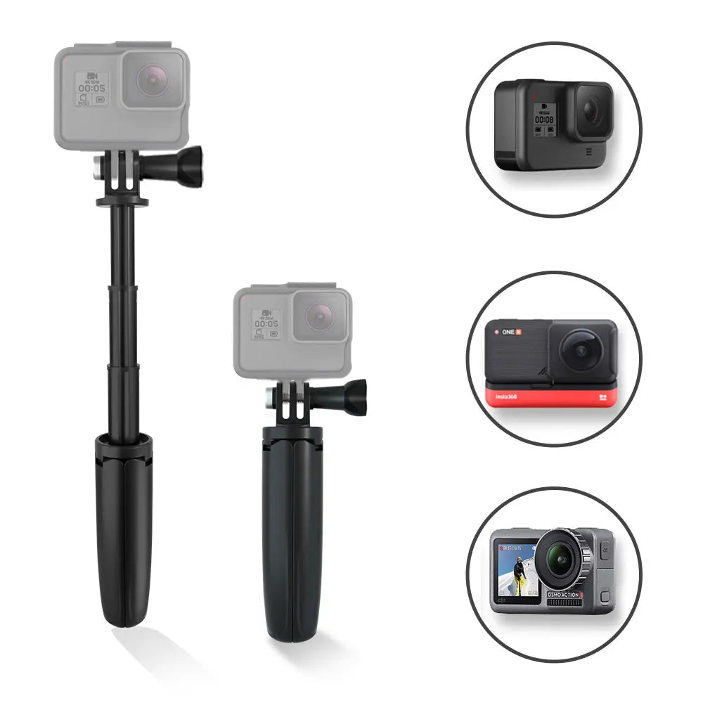 ProGrip – Mini Foldable Vlog Tripod for GoPro & Action Cameras