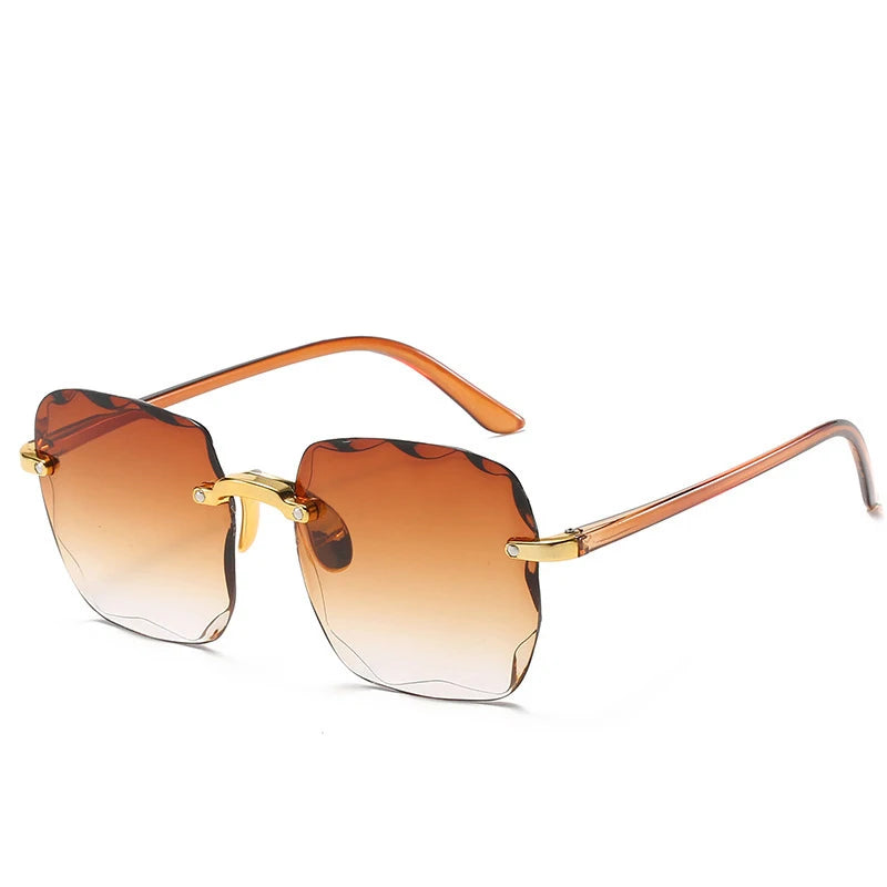 Eleglare β Rimless Gradient Sunglasses for Women