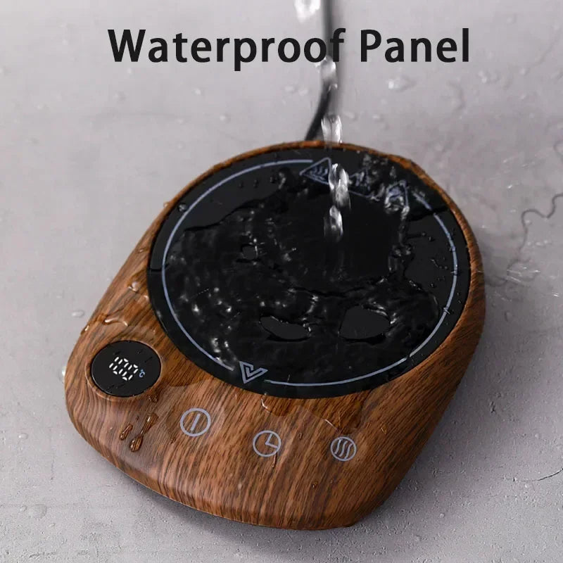 Smart Electric Mug Warmer β 200W Beverage Heating Plate with 5 Temps & Auto Shut-Off