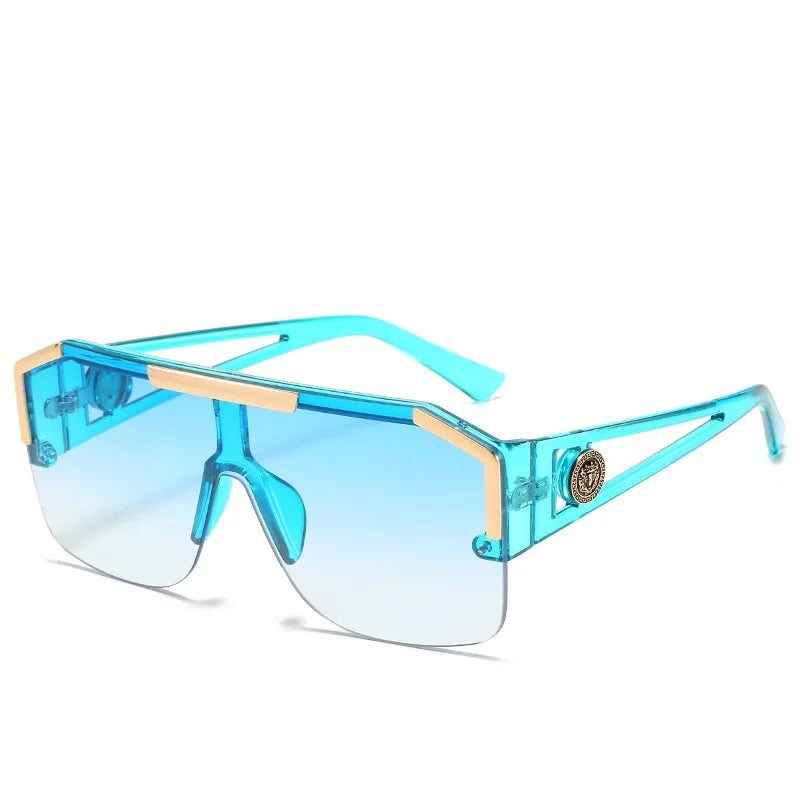 Oversized Square UV400 Sunglasses β Unisex Gradient Sports & Driving Eyewear