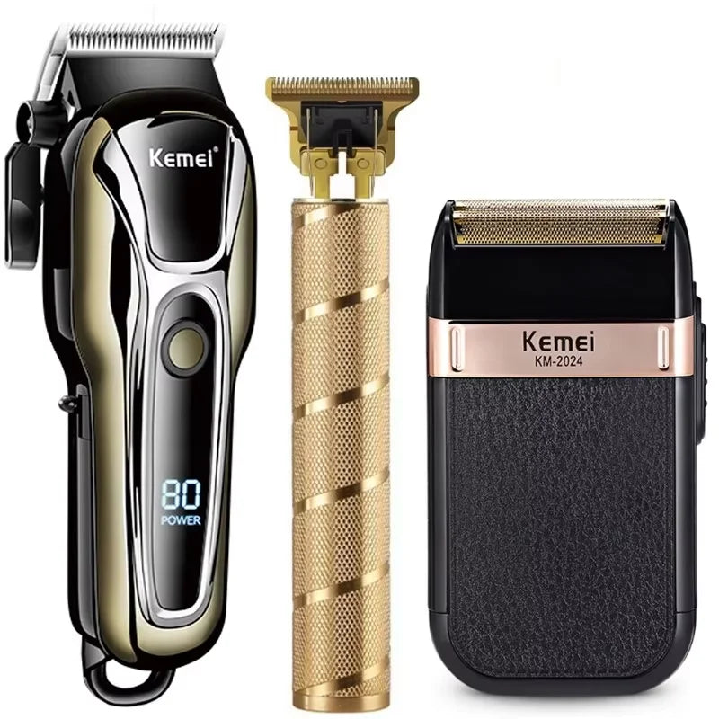 Wireless Professional Hair Clipper β Electric Beard & Hair Trimmer for Men