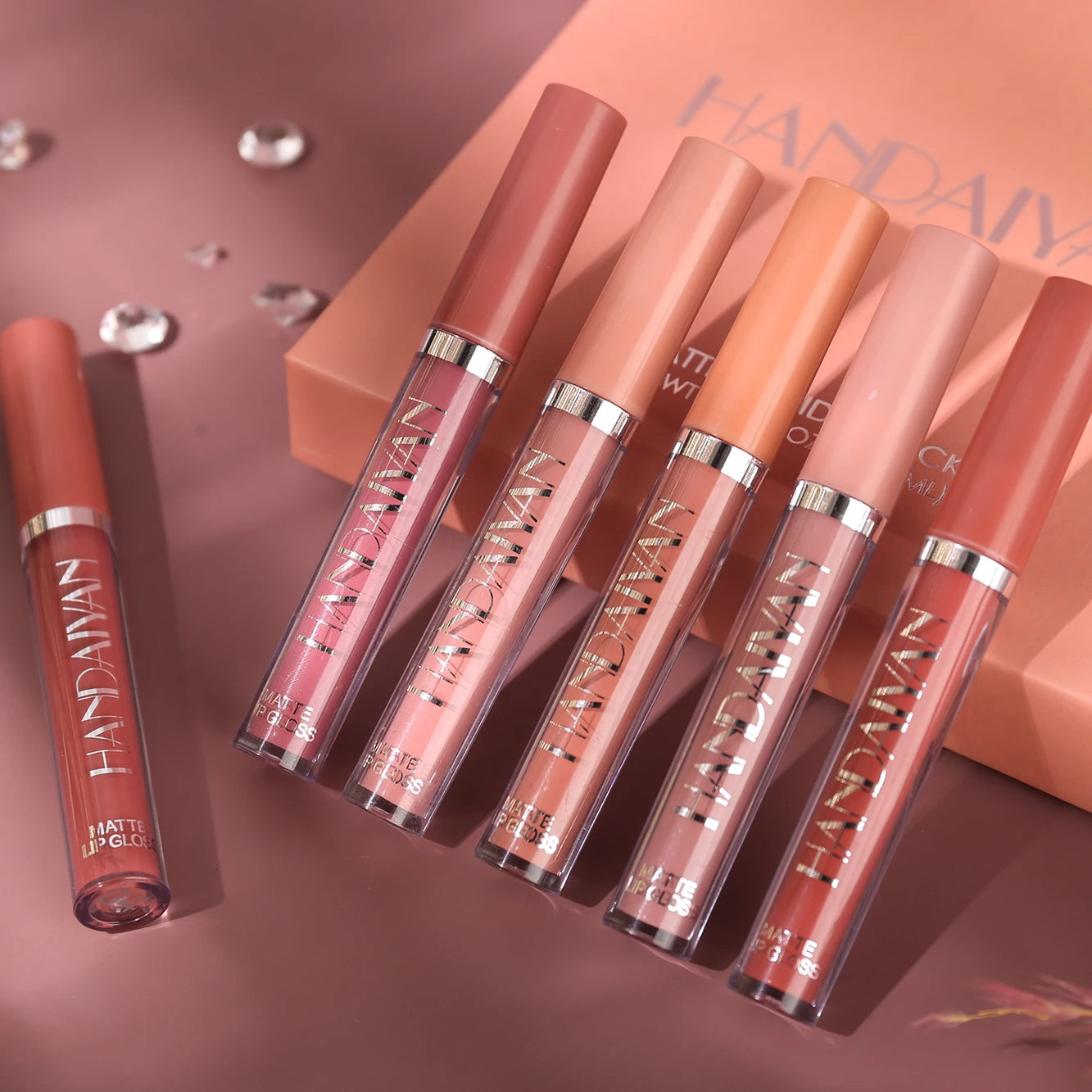 HANDAIYAN MatteStay β 6PCS Long-Lasting Liquid Lipstick Gift Set