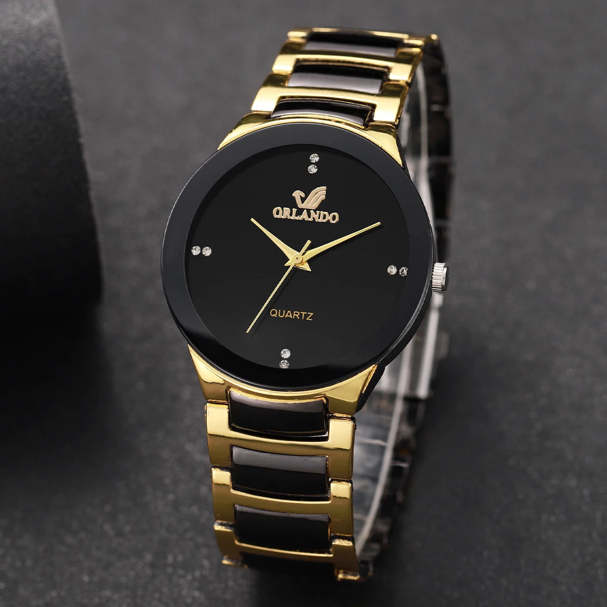 SteelEdge โ 1/3PCS Men's Black Business Quartz Watch