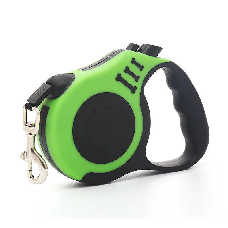 3M/5M Retractable Dog Leash β Durable Nylon Lead for Small to Large Dogs & Cats