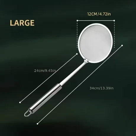 Mesh Strainer β 304 Stainless Steel Filter for Kitchen Use