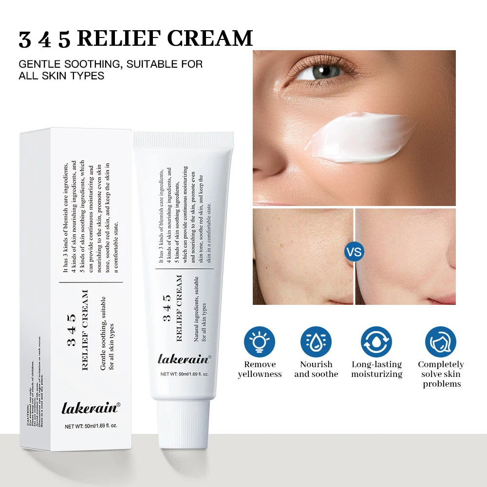 Relief Cream β Brightening & Acne Mark Repair Moisturizer