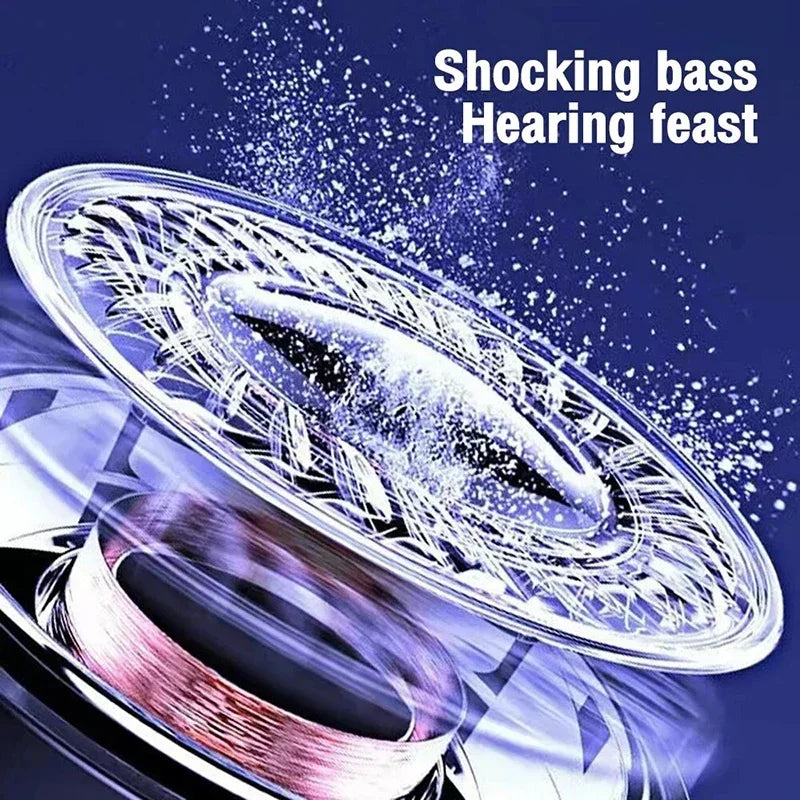 1202 Portable Wireless Bluetooth Speaker – LED Bass Subwoofer for Home, Car & Outdoors