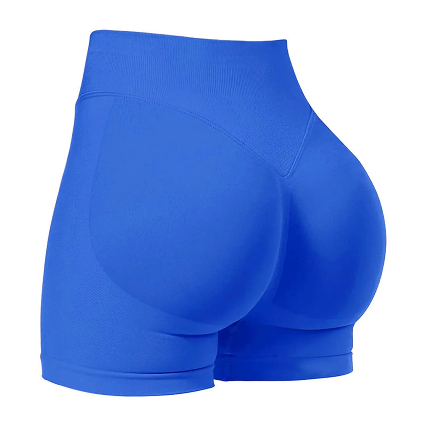 4.5ββ Scrunch Bum Seamless Gym Shorts β Low Ribbed Waist Yoga & Workout Shorts