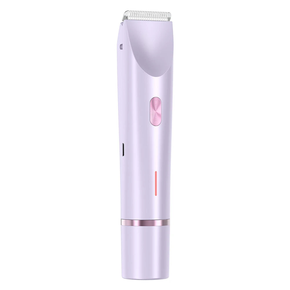 2-in-1 Electric Bikini Trimmer & Shaver for Women β Dual-Head, Painless & Waterproof