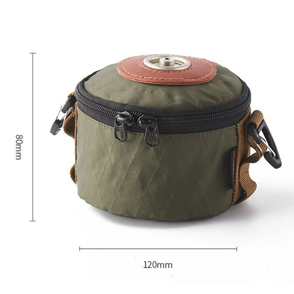 Camping Gas Canister Protective Cover β Cotton Linen Anti-Fall Storage Sleeve