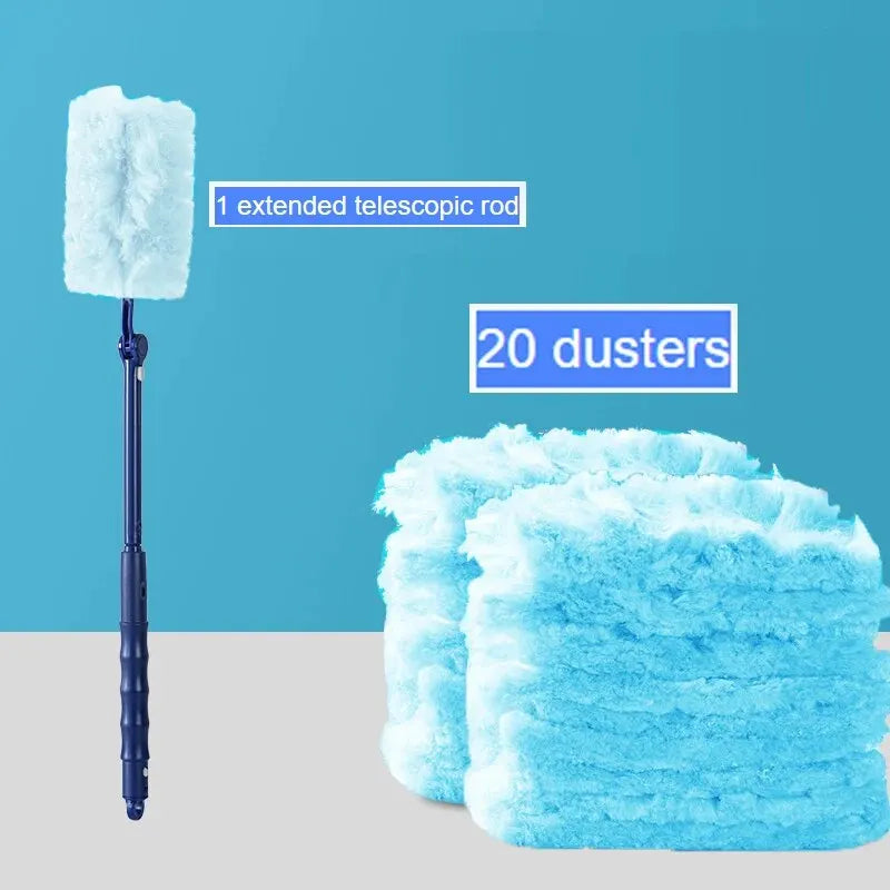 Dust Collector β Extended Pole with Disposable Electrostatic Cloth