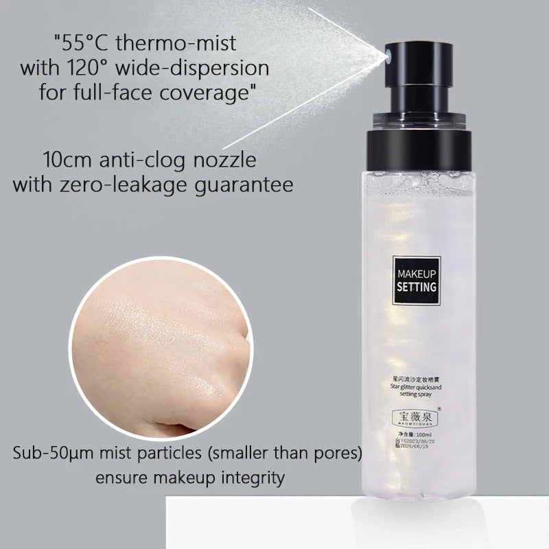 Makeup Fixer Spray β Waterproof, Sweatproof & Long-Lasting