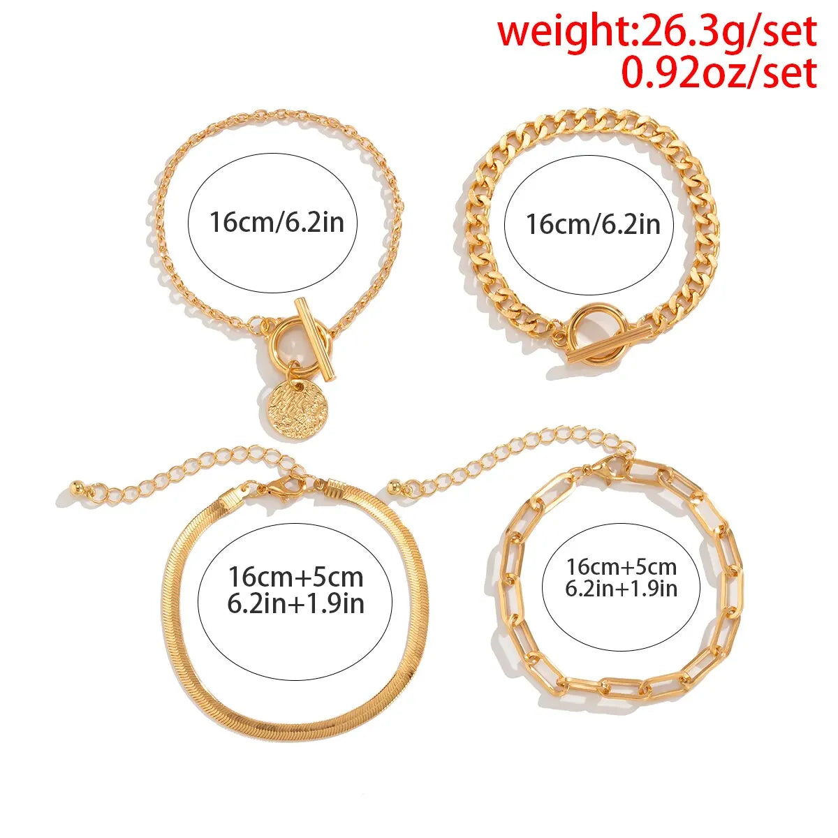 Punk Cuban Link Chain Coin Pendant Bracelet β Vintage Snake Chain for Women