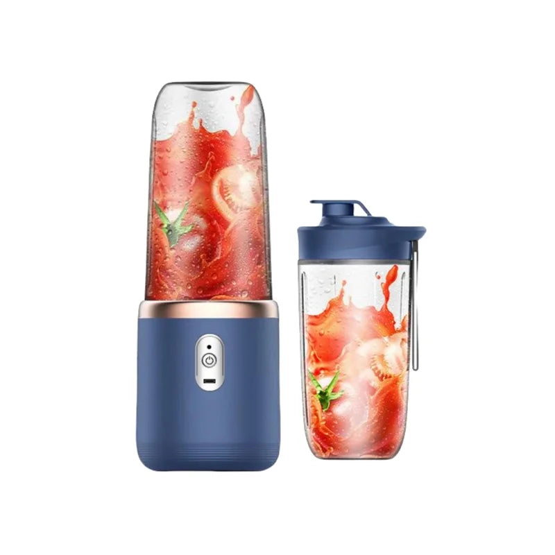 Portable USB Double-Cup Juicer β Electric Smoothie & Milkshake Blender