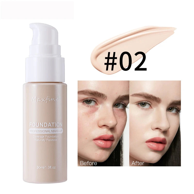 Liquid Foundation & Concealer β Waterproof & Sweat-Resistant