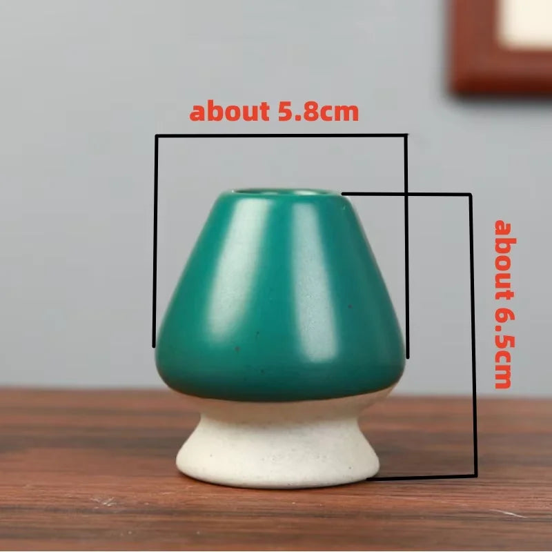 Matcha Holder β Ceramic Stand for Bamboo Whisk & Tea Tools