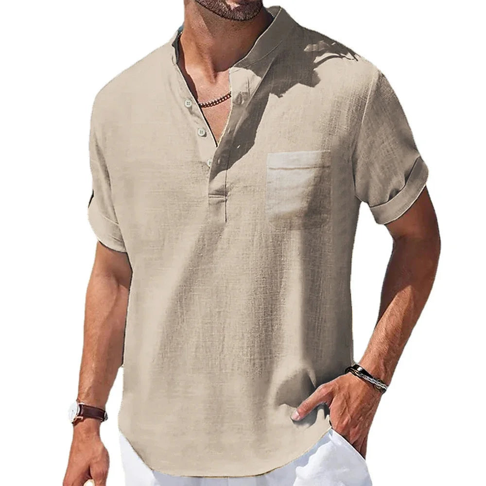 BreezeHenley – Cotton-Linen Summer Tee