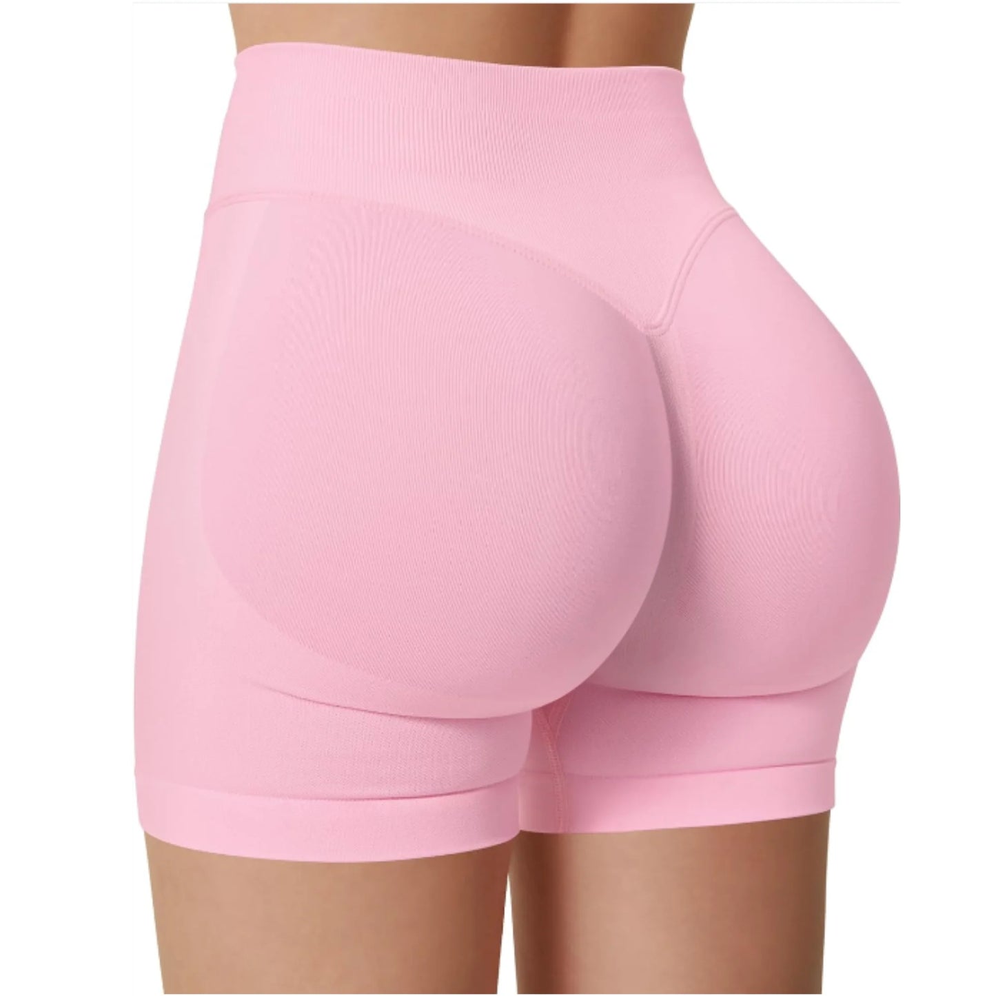 Summer High-Waisted Yoga Shorts β Stylish & Comfortable Fitness Running Pants