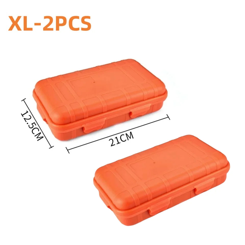 Waterproof Outdoor Survival Storage Box β S/L/XXL Sealed Travel Container