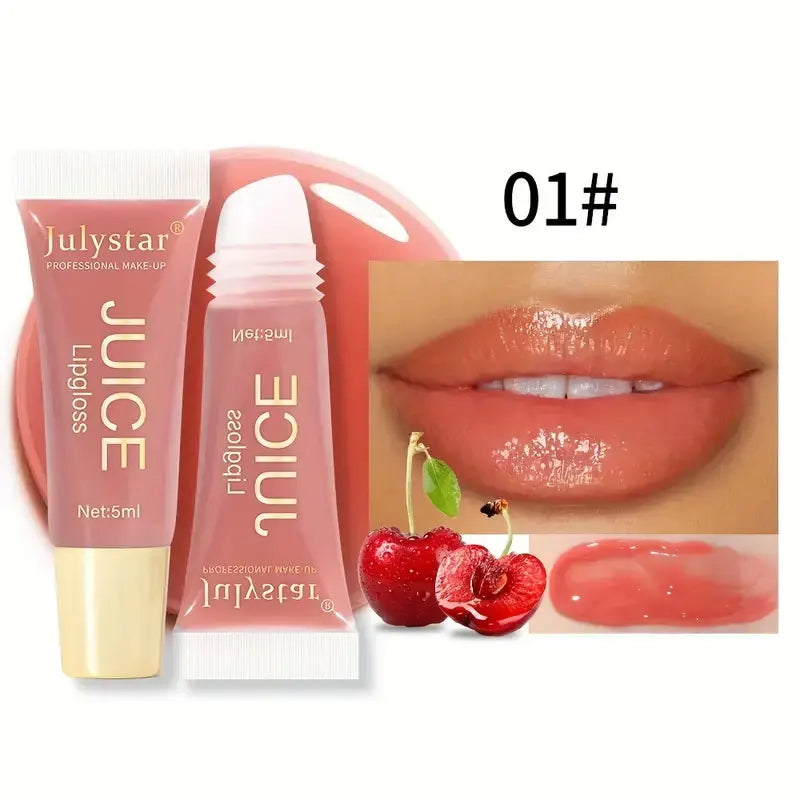 CrystalPout β Jelly Lip Oil Balm with Glass Shine & Fruit Scent