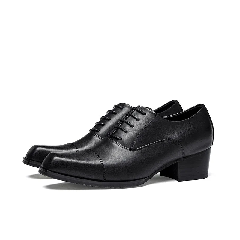 FormoLift – Men’s Square Toe Elevated Dress Shoes