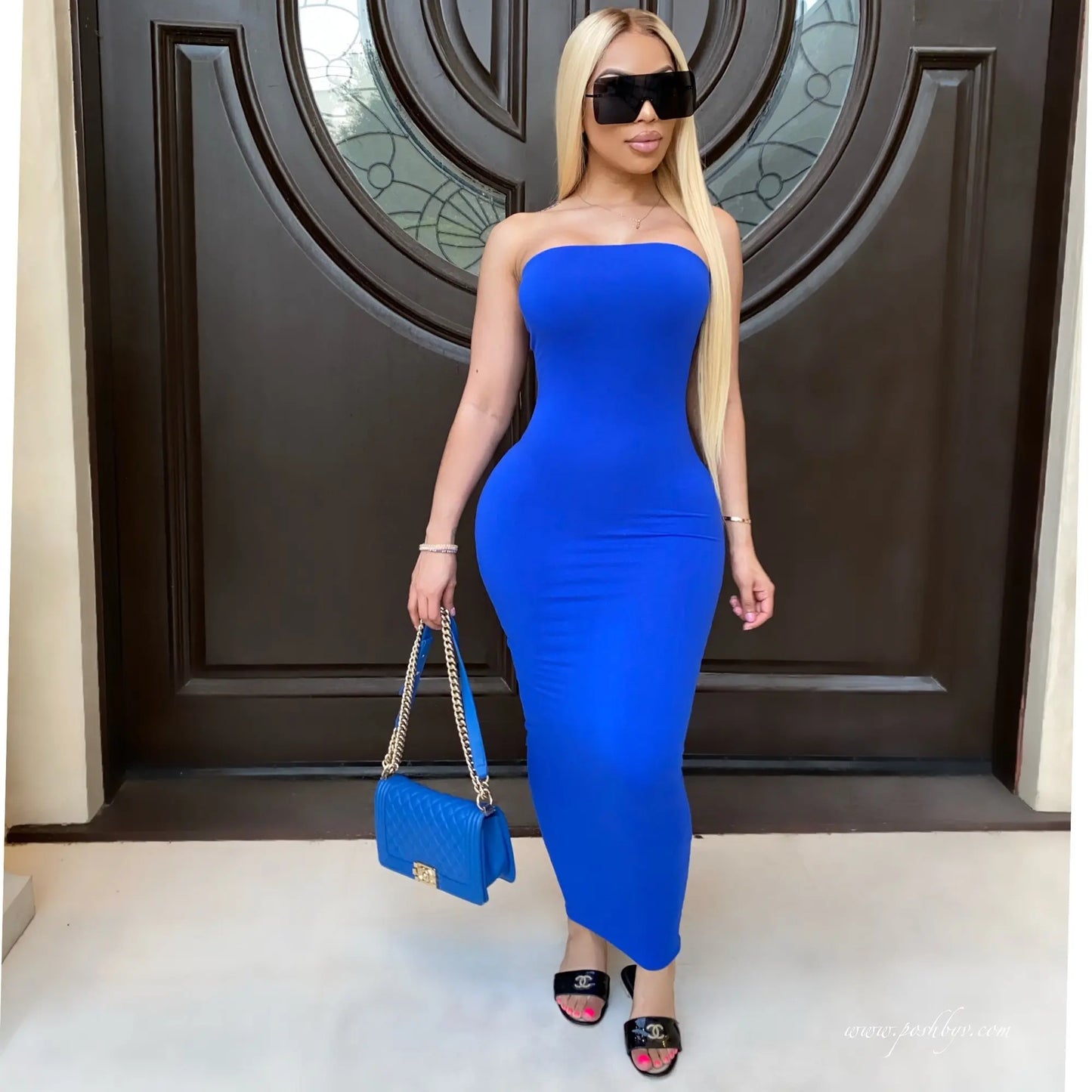 Sexy Sleeveless Chest-Wrapped Beach Maxi Dress β Summer Vibes