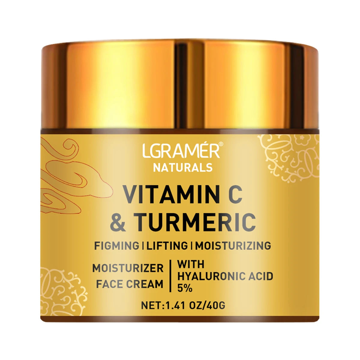 GlowBalance – Turmeric & Vitamin C Face Cream with Retinol & Hyaluronic Acid