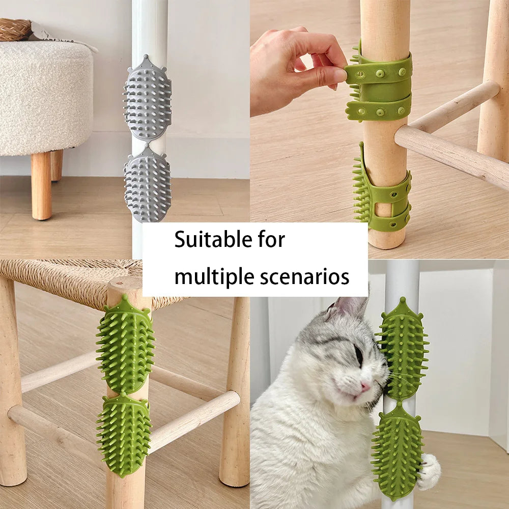 Self-Cleaning Cat Grooming Brush β 1 or 2-Pack Massage & Hair Removal Comb