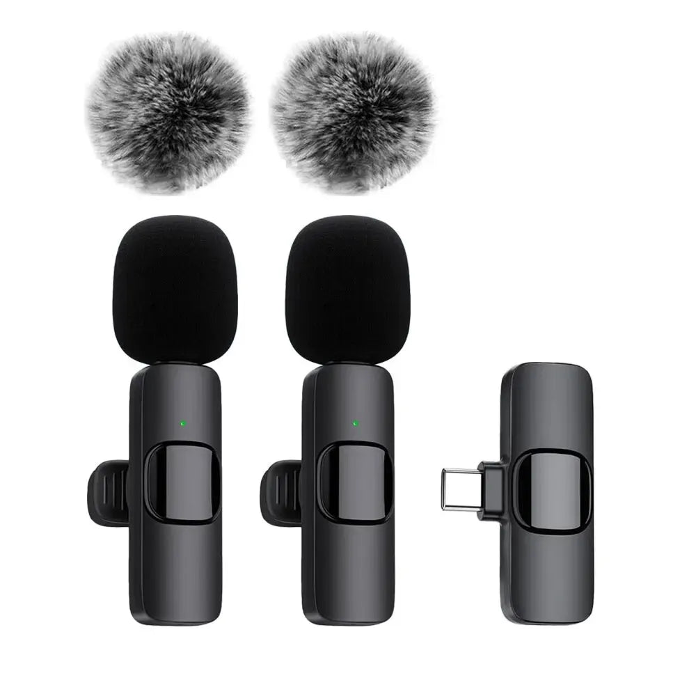 AirMic Mini โ Wireless Lavalier Microphone for iPhone, Android & Laptop