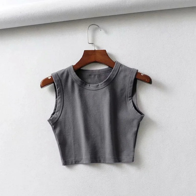 Vintage White & Black Crop Tops β Sexy Biker Punk Streetwear