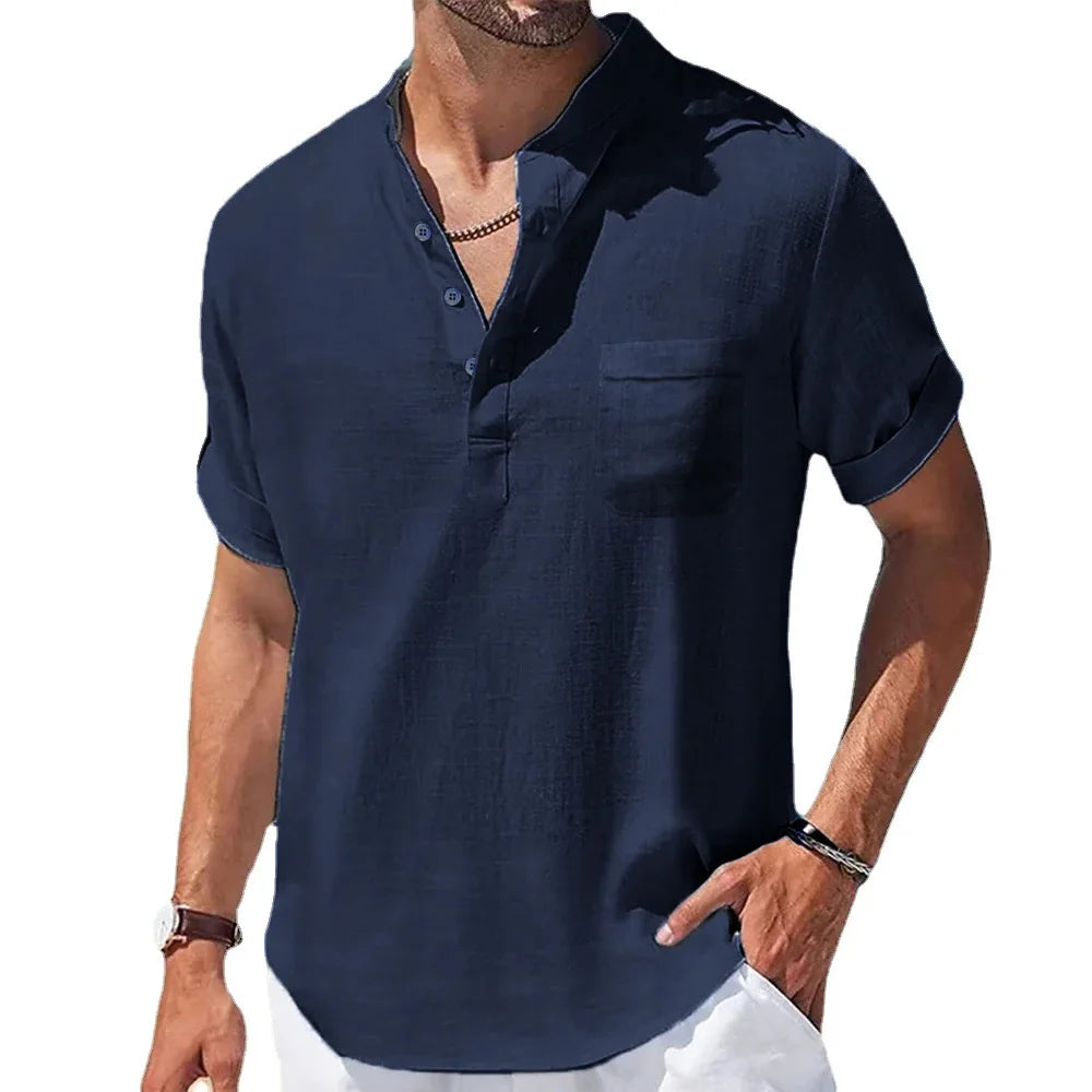 BreezeHenley – Cotton-Linen Summer Tee