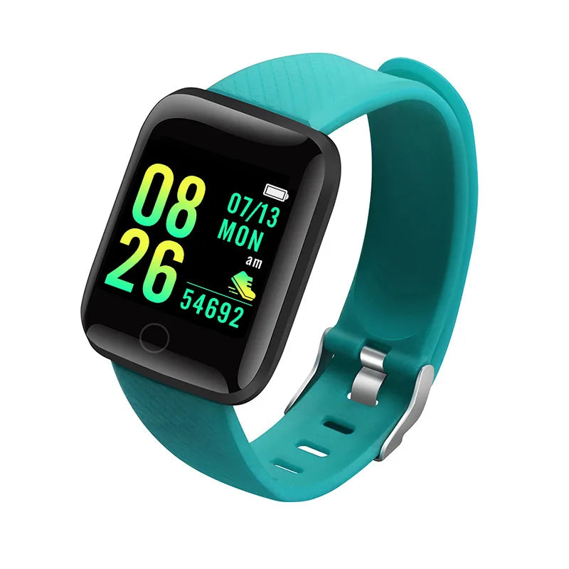 FitPulse 116Plus β Smart Fitness Watch with Heart Rate & Message Alerts