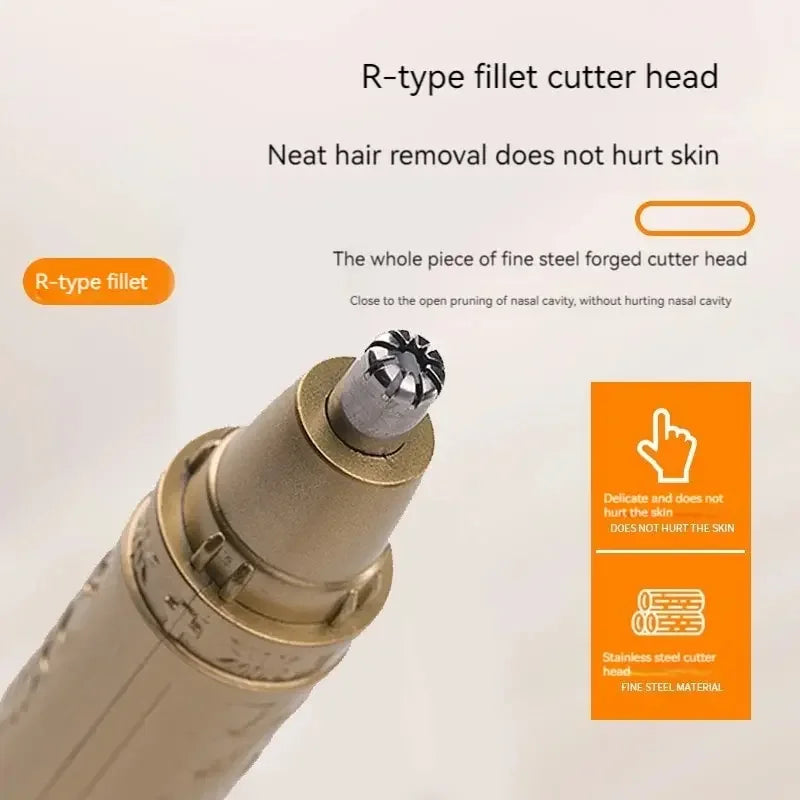GoldTrim Duo โ Dragon & Phoenix Nose Hair Trimmer (Unisex)