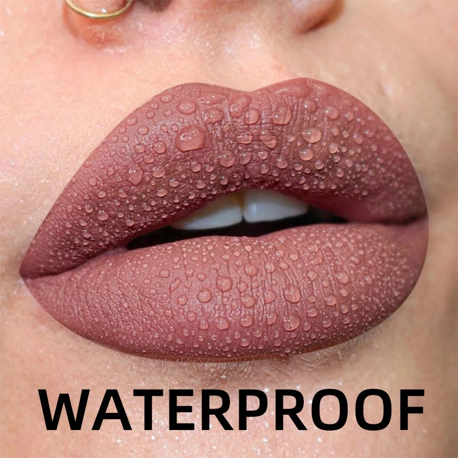 VelvetRush β 19-Color Matte Waterproof Liquid Lipstick Collection