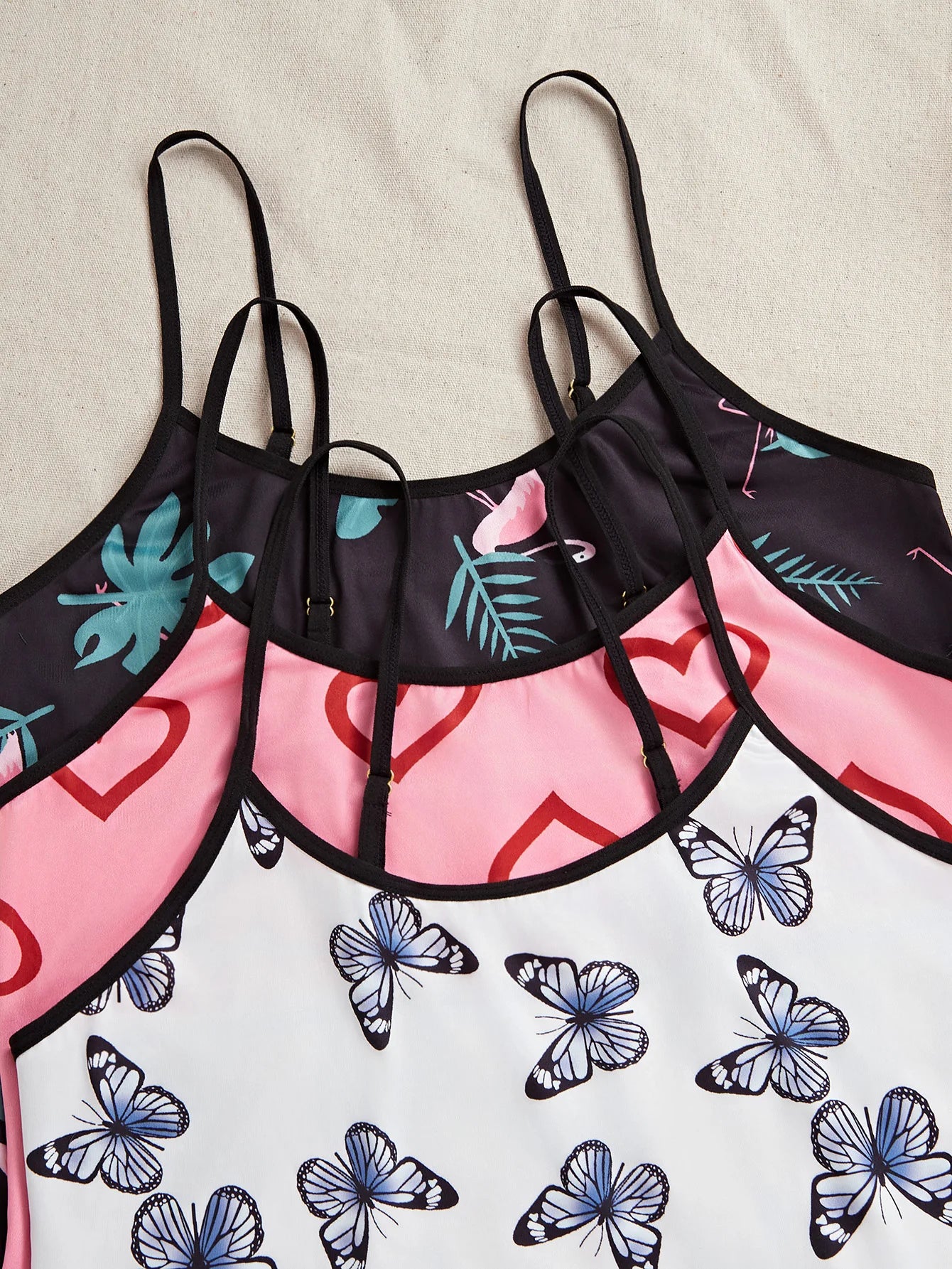 ButterSoft β Butterfly Print Cami & Shorts Pajama Set