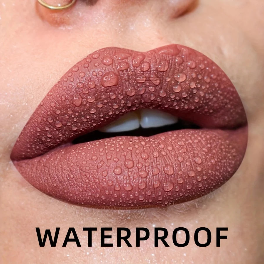 VelvetRush β 19-Color Matte Waterproof Liquid Lipstick Collection
